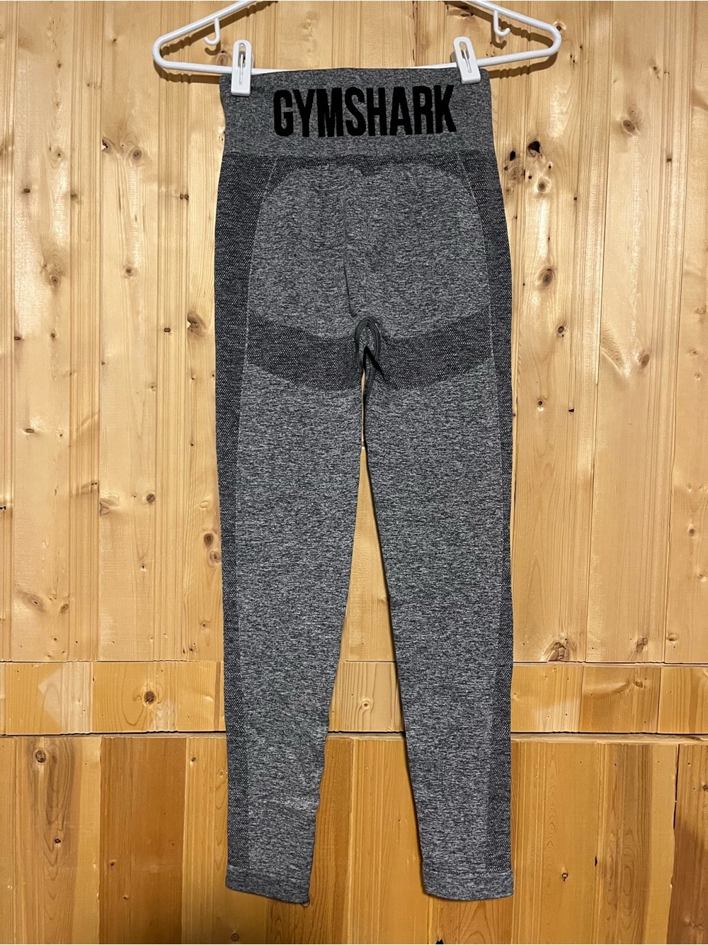 Gymshark Charcoal Gray Kids Seamless Leggings